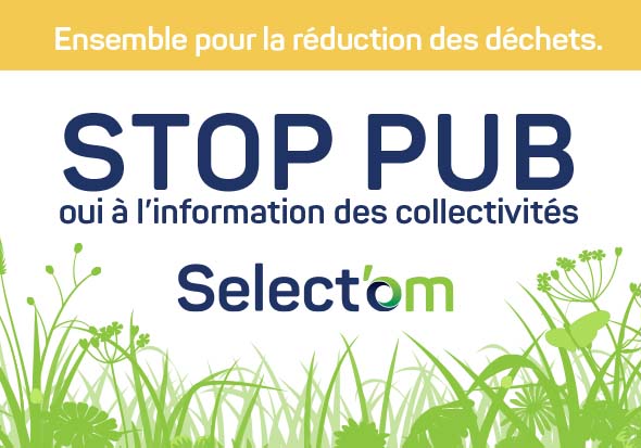 stop pub pour boite au lettre Select’om